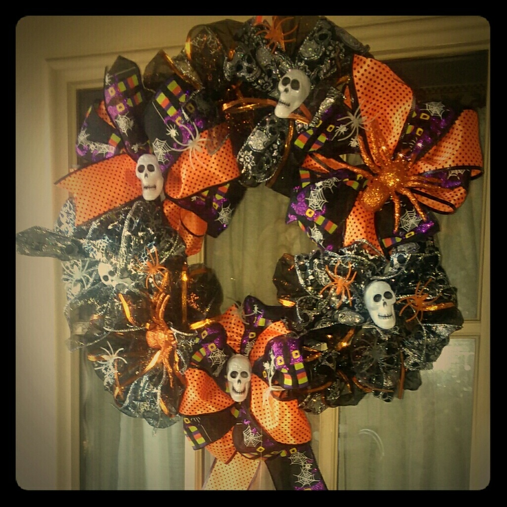 Halloween wreath